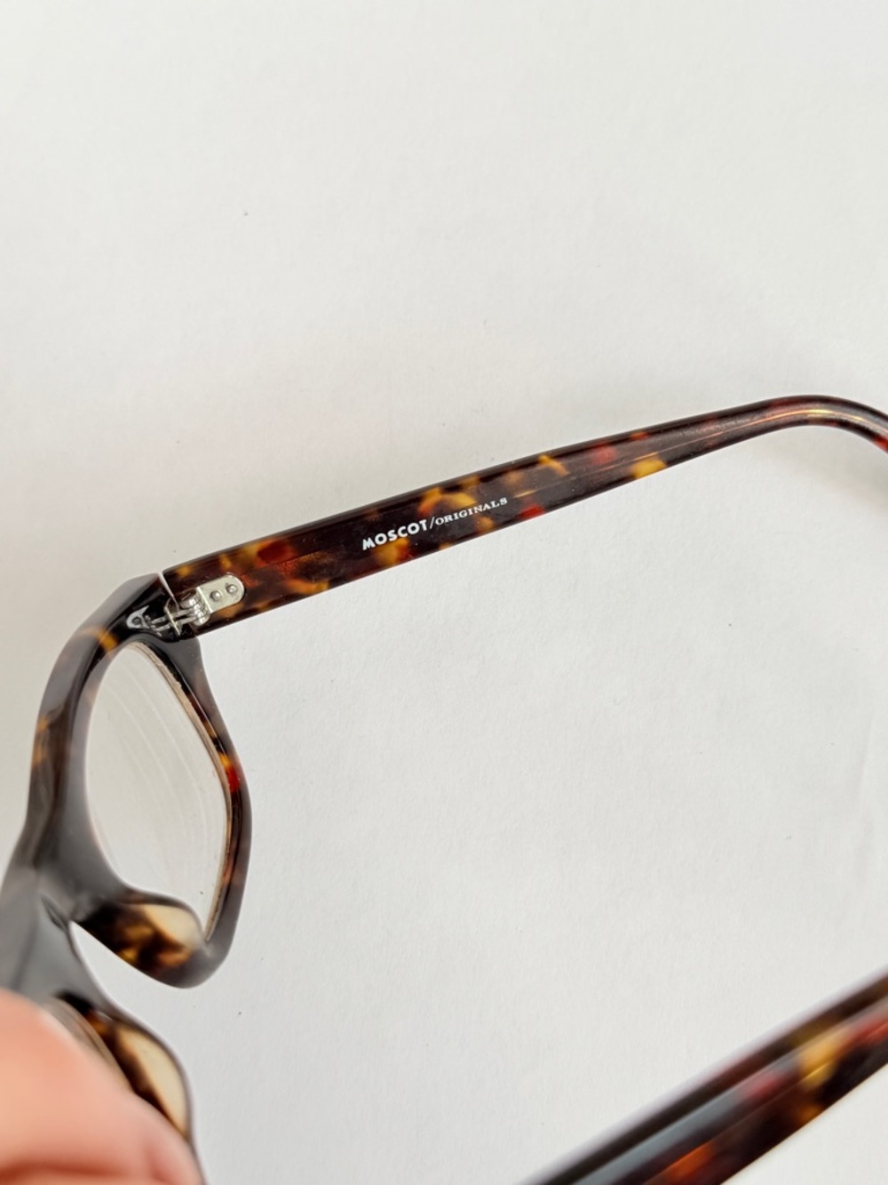MOSCOT NEBB Frames in Tortoise with original Case - Picture 4 of 4